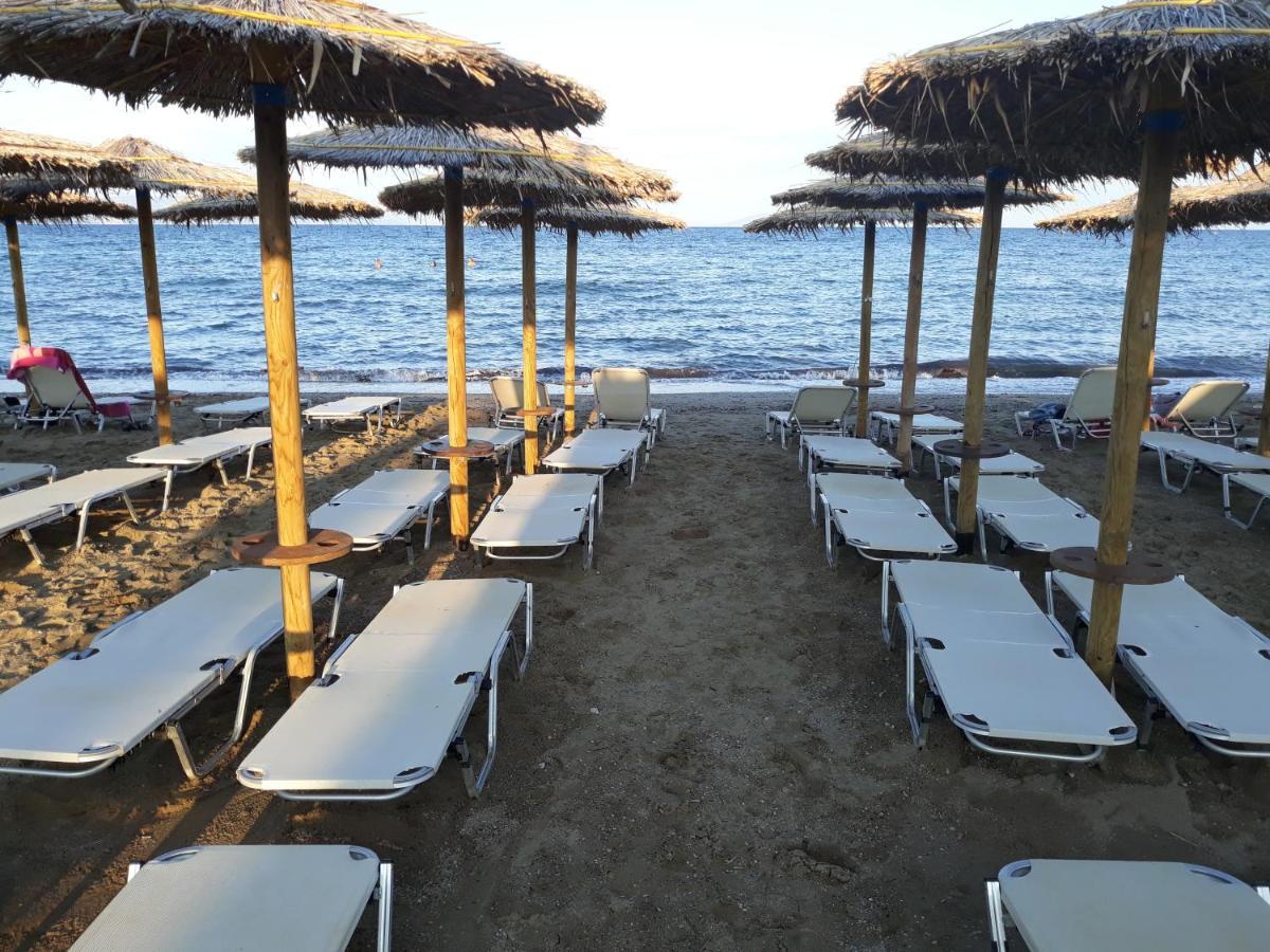 Cozy Flat In Nea Makri Leilighet Eksteriør bilde