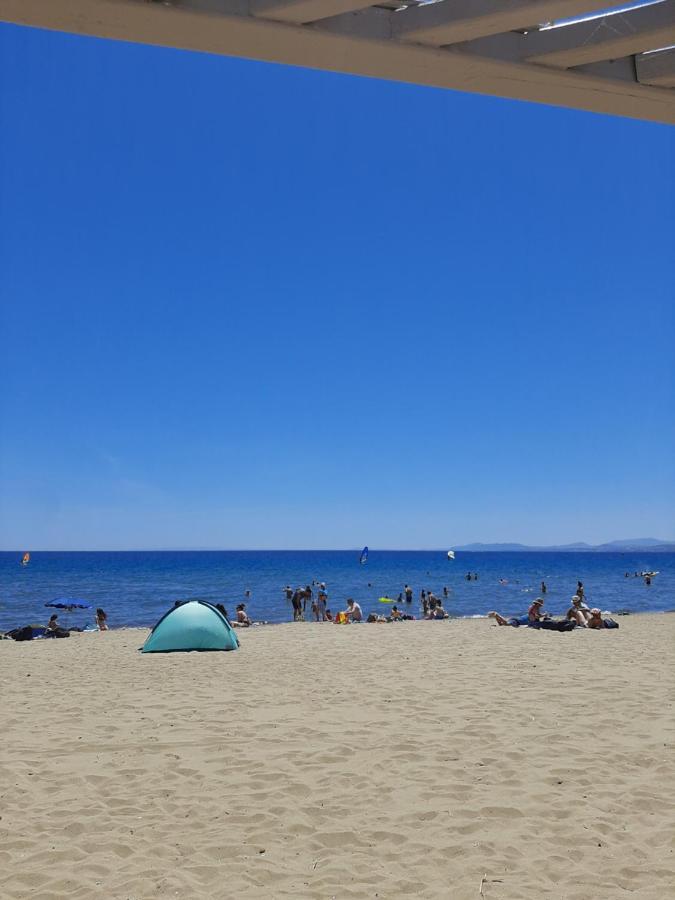 Cozy Flat In Nea Makri Leilighet Eksteriør bilde